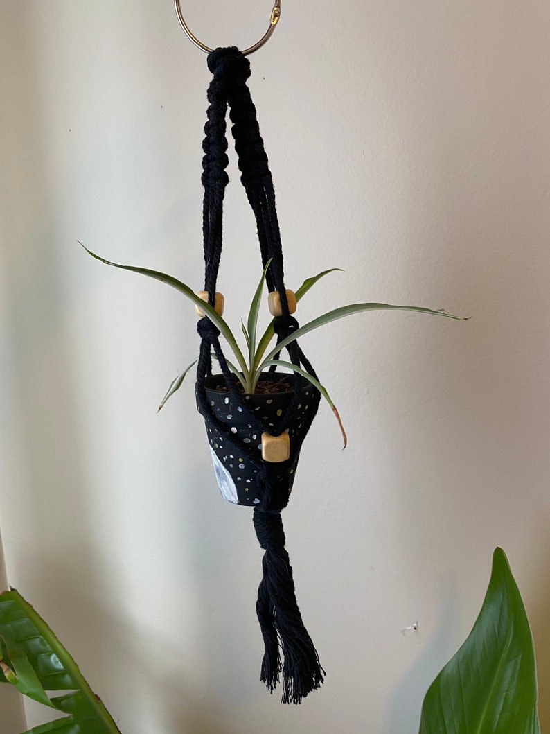 Handmade Mini Macrame Plant Hanger