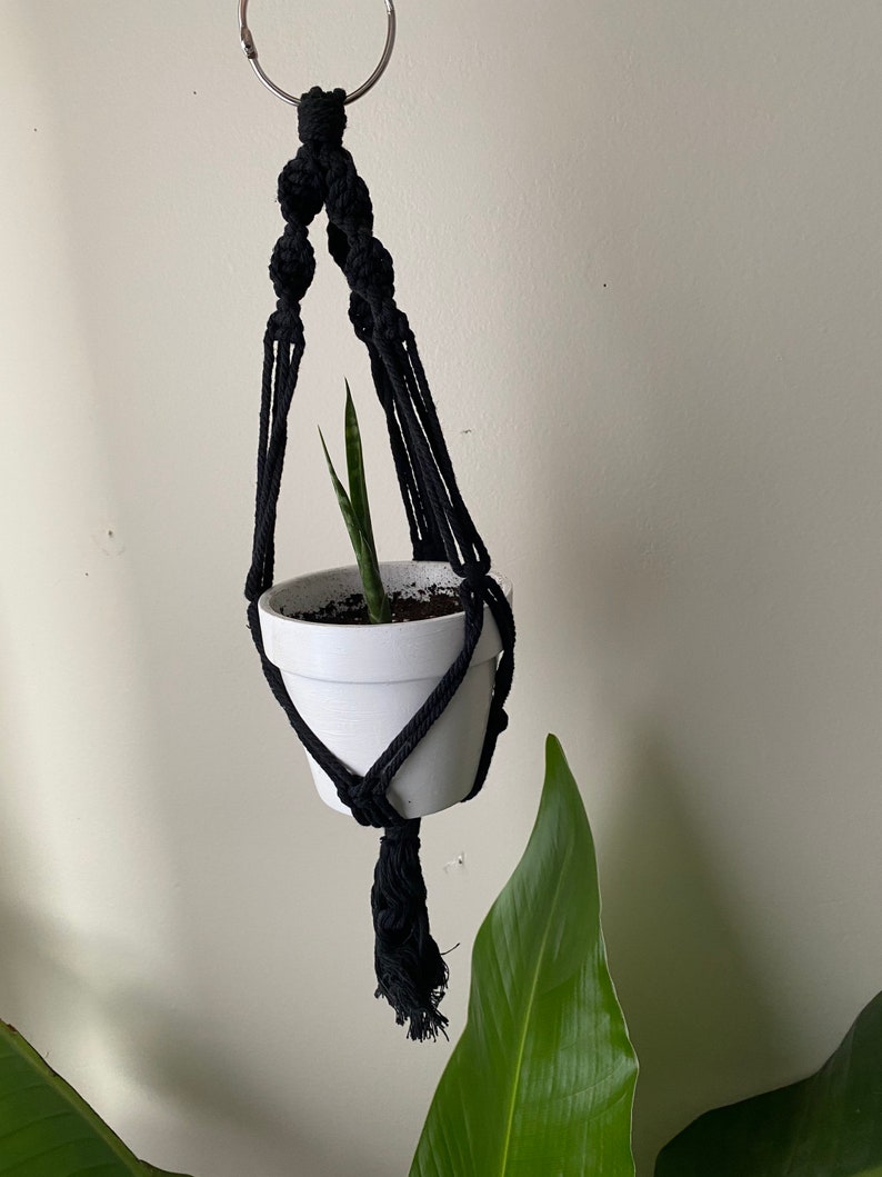 Handmade Mini Macrame Plant Hanger