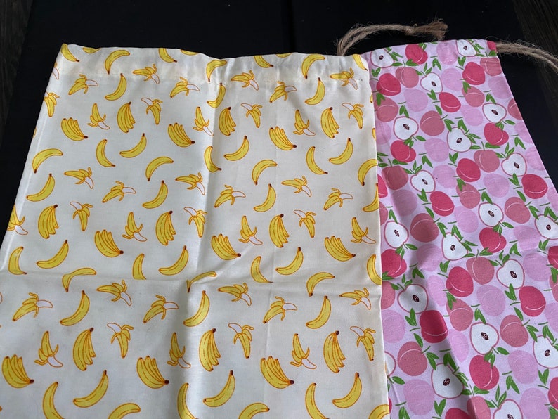 Handmade Reusable Produce Bags