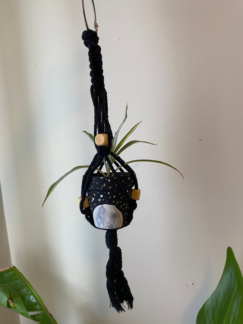 Handmade Mini Macrame Plant Hanger