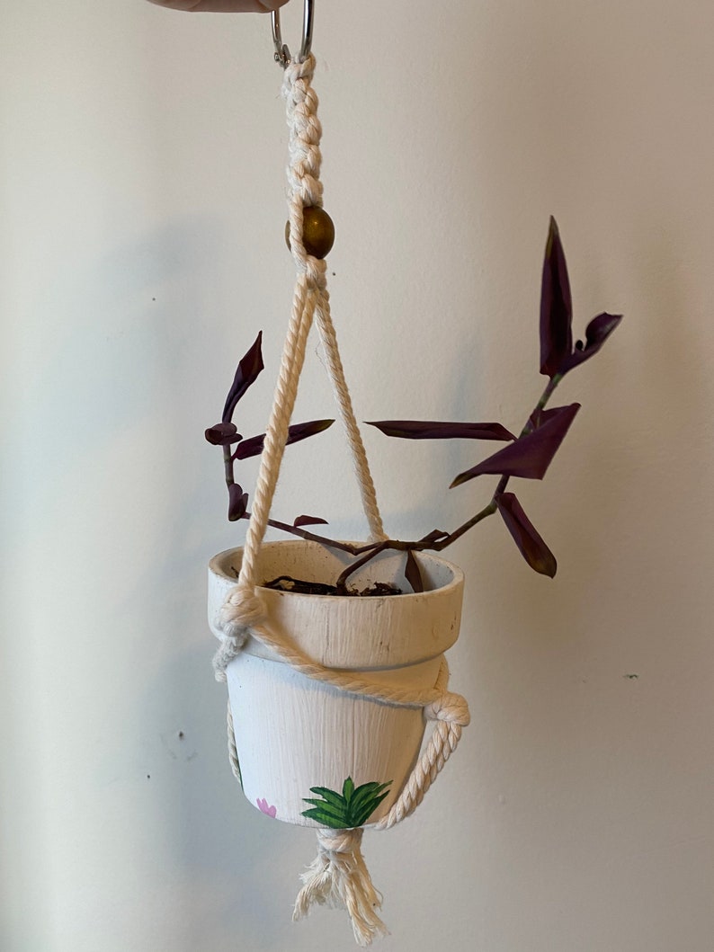 Handmade Mini Macrame Plant Hanger