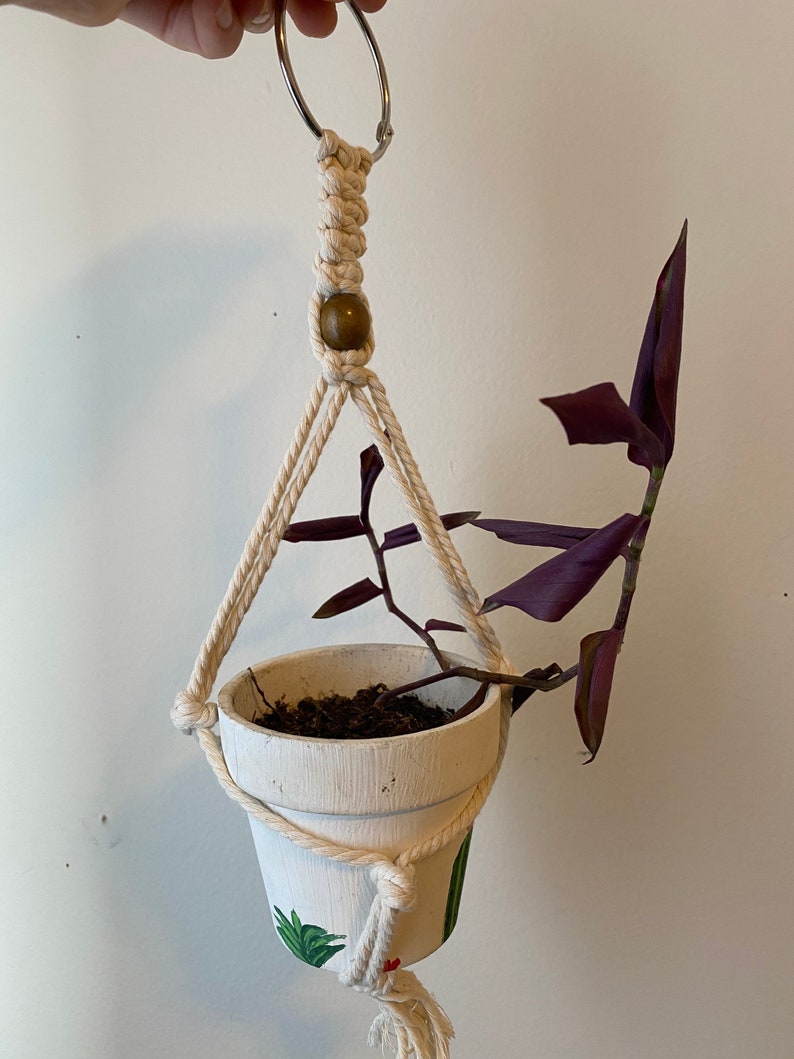 Handmade Mini Macrame Plant Hanger