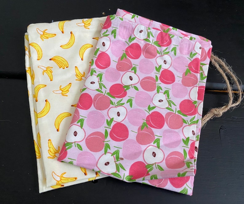 Handmade Reusable Produce Bags