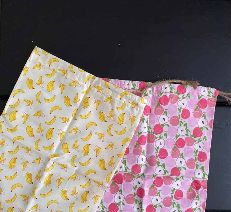 Handmade Reusable Produce Bags