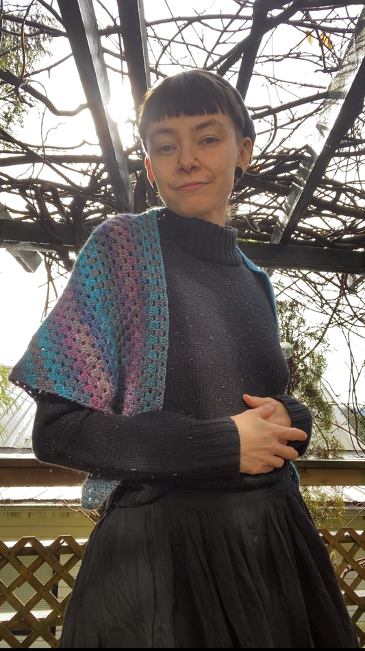 Handmade Multicolour Shawl