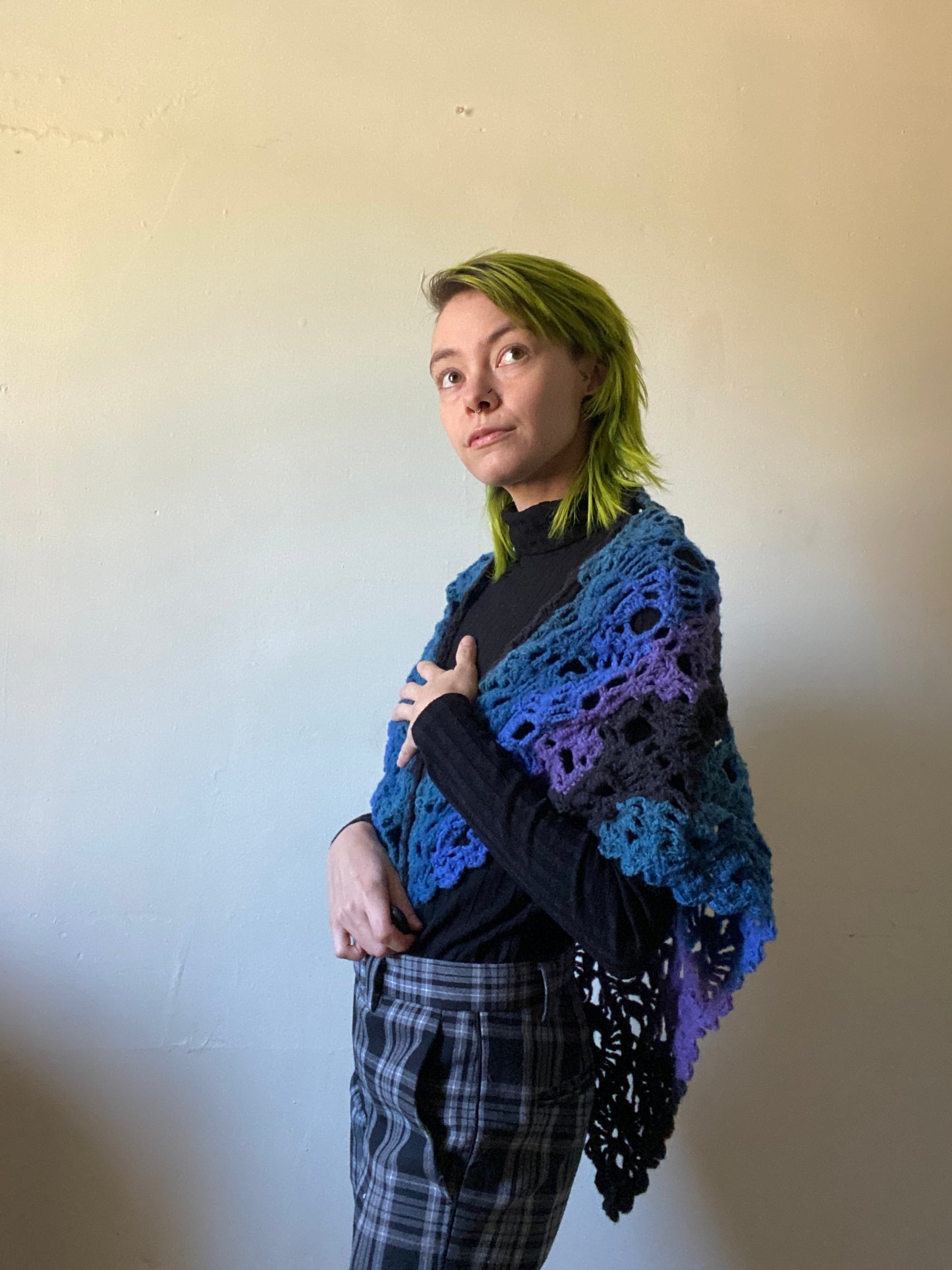 Handmade Crochet Lost Souls Shawl