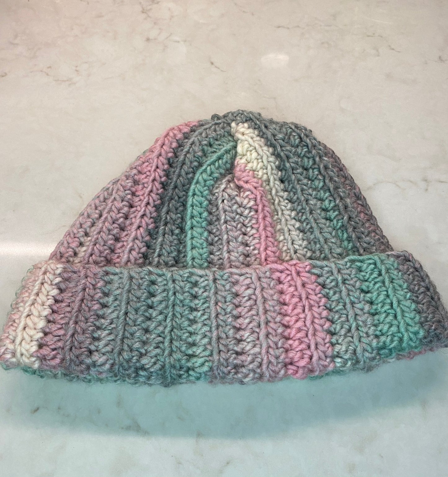 Handmade Cotton Candy Toque