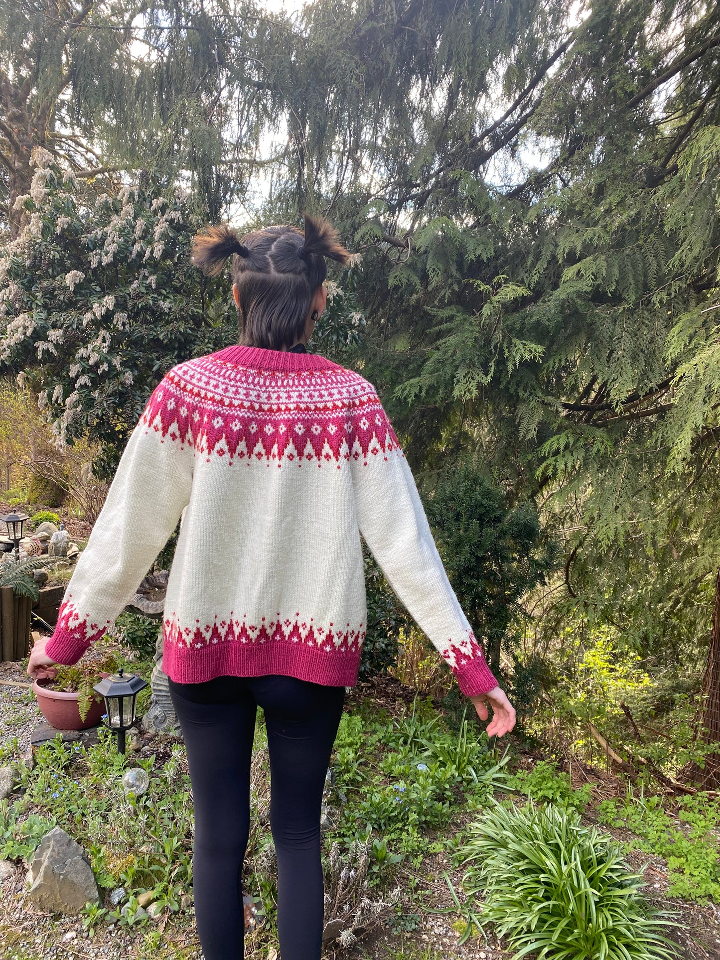 Handmade Secondhand Button-up Sweater