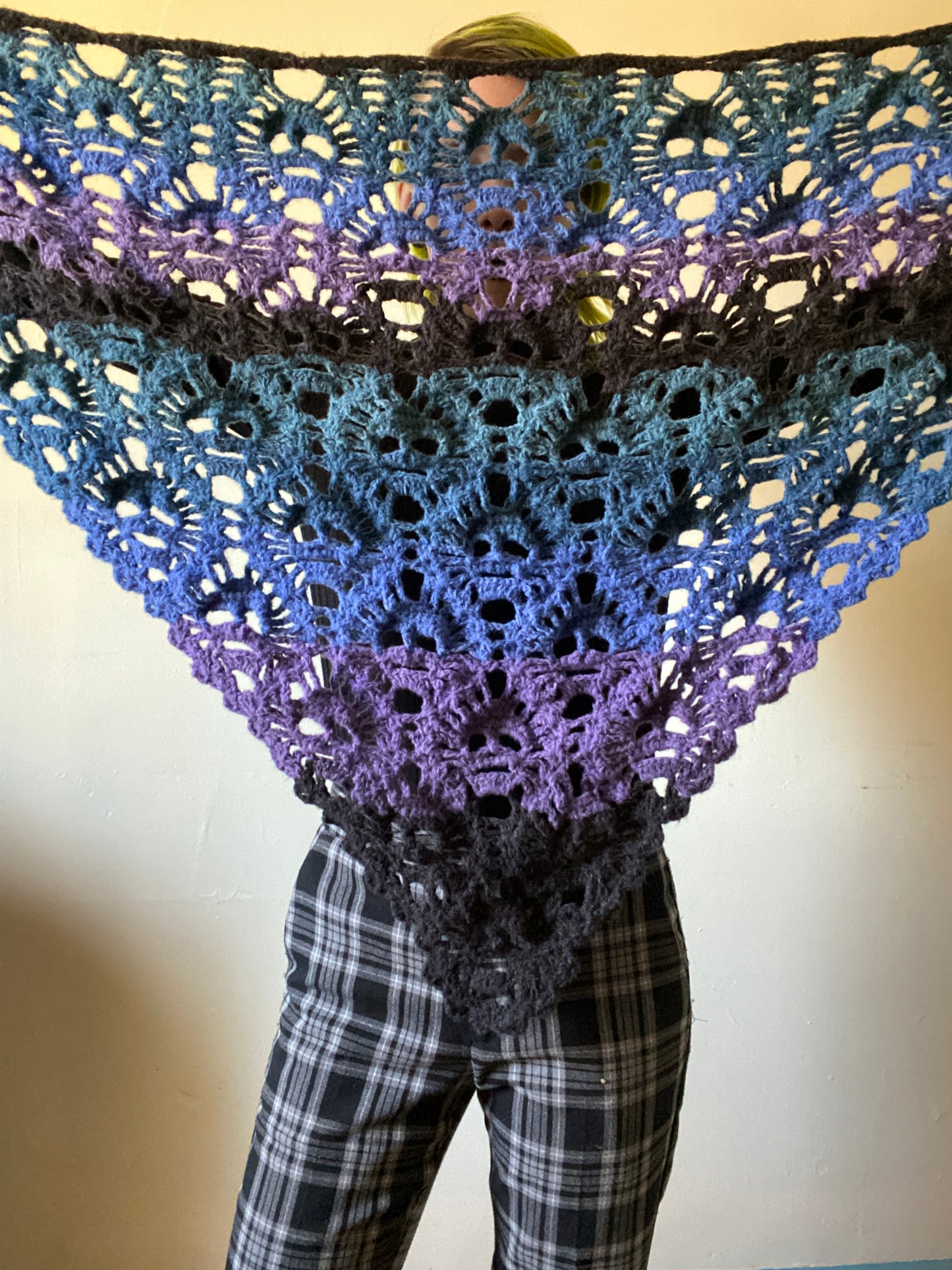 Handmade Crochet Lost Souls Shawl