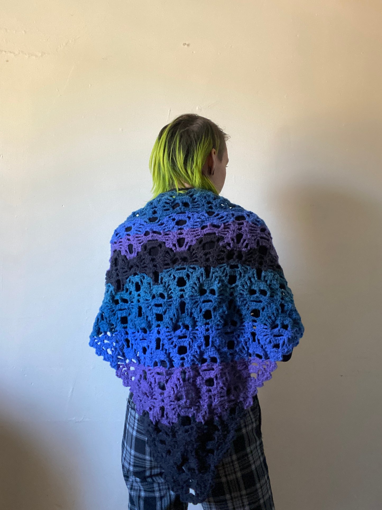 Handmade Crochet Lost Souls Shawl