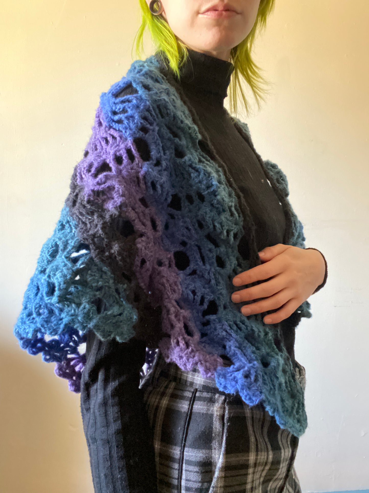 Handmade Crochet Lost Souls Shawl