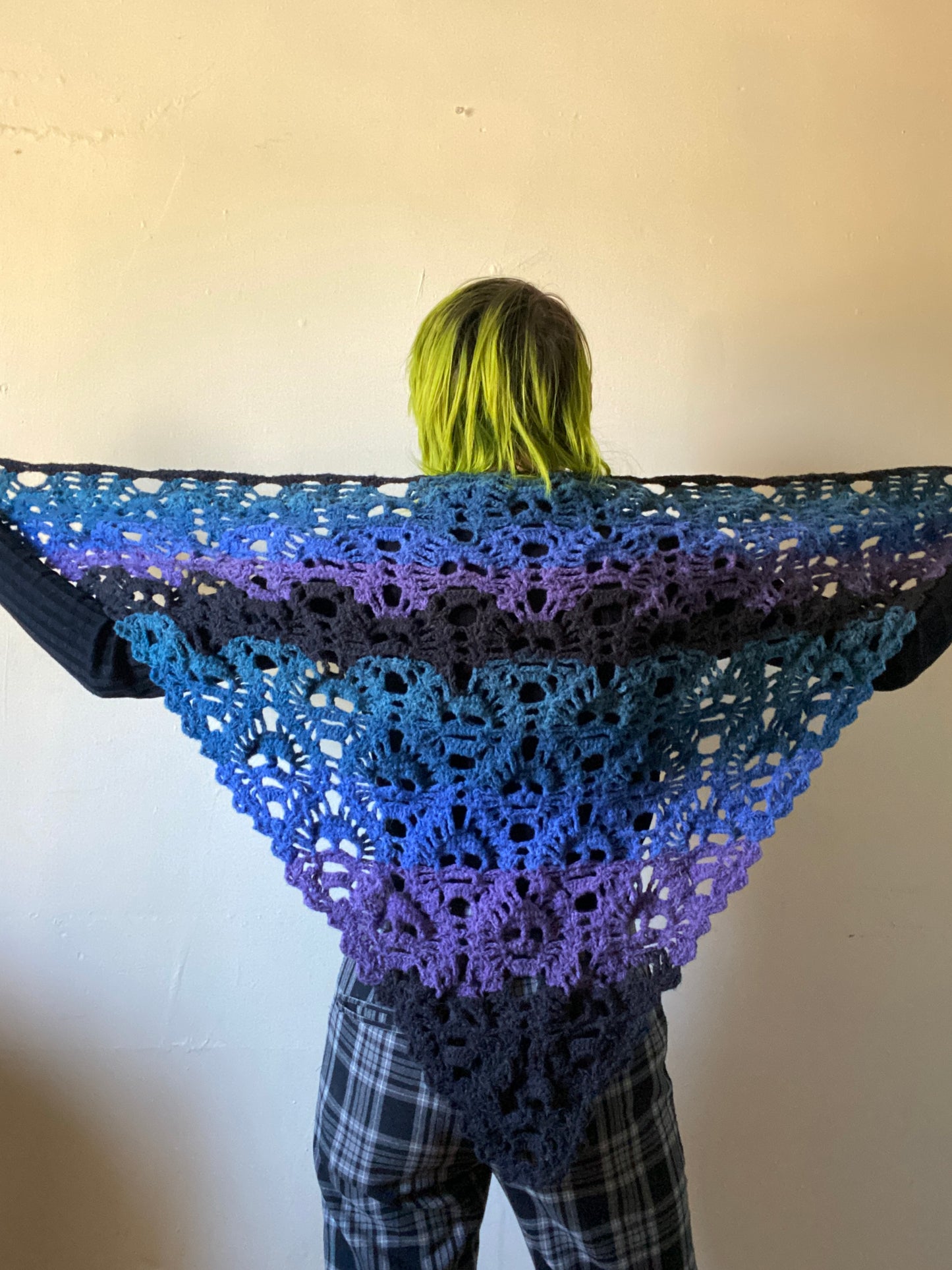 Handmade Crochet Lost Souls Shawl