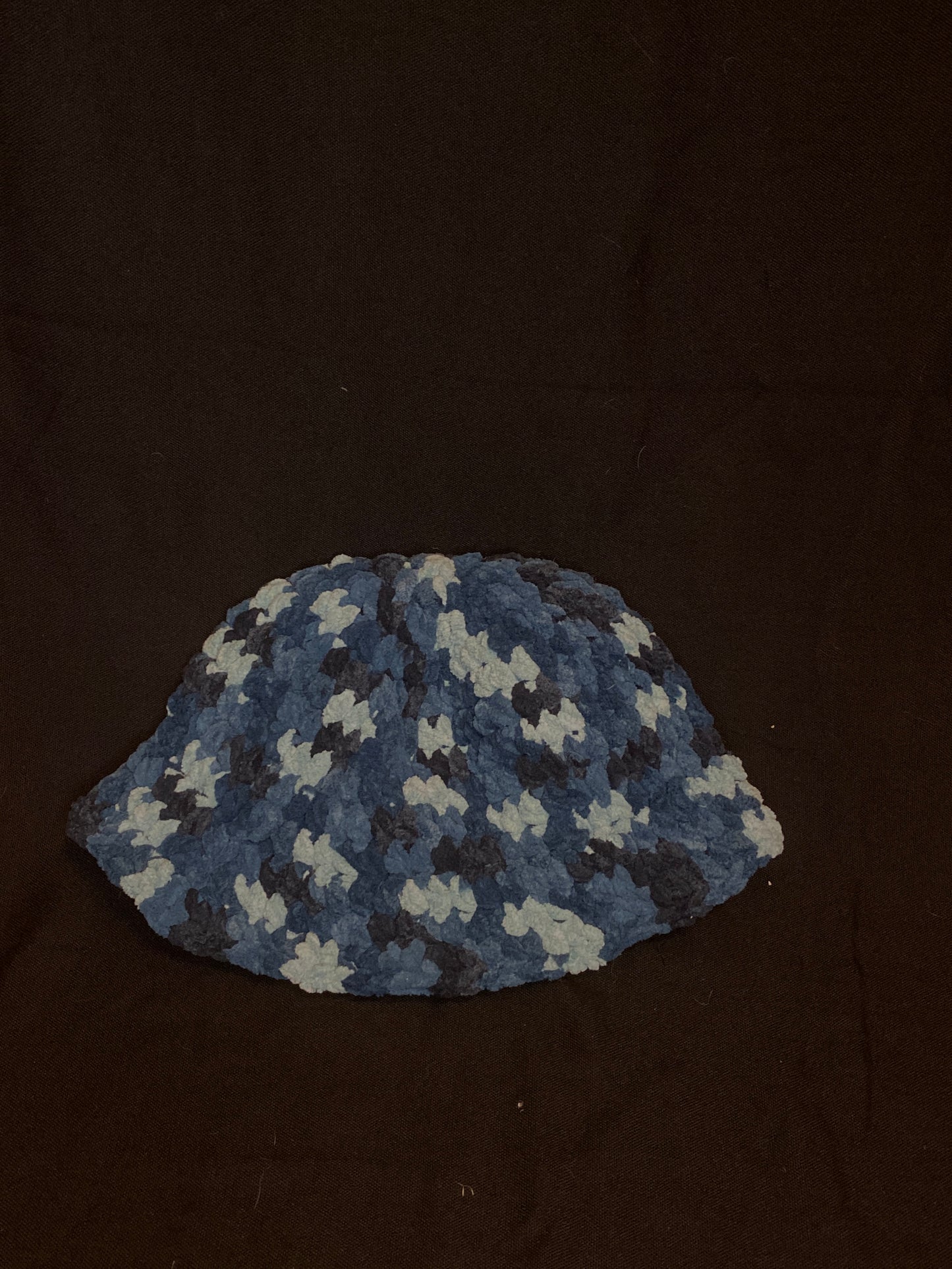 Handmade Crochet Fluffy Bucket Hat